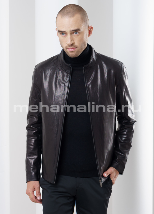 фото Кожаная куртка модель № KP-149