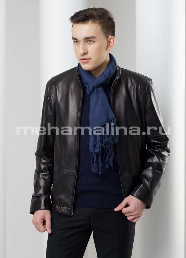 фото Кожаная куртка модель № KP-163
