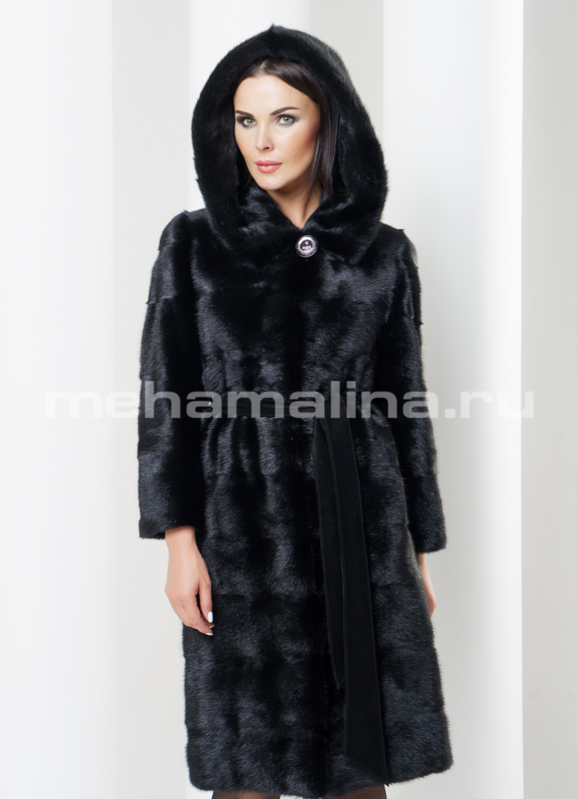 фото Норковая шуба модель № S-439