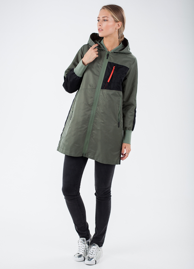 Куртка модель № 515 меха малина