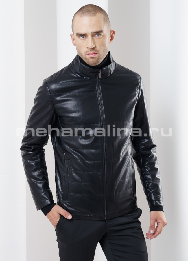 Куртка из эко кожи модель № KP-155 универмаг малина