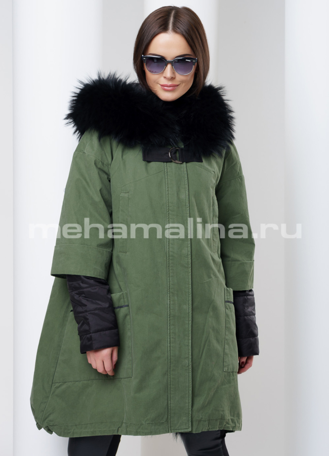 Парка женская модель № П-96 универмаг малина