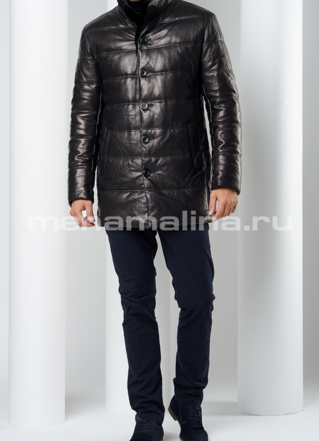 Удлиненная куртка модель № ПМ-83 в рассрочку