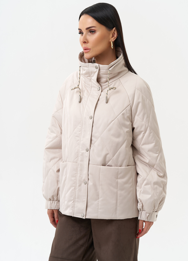 Женская утепленная куртка с воротником стойкой модель № 30036 универмаг малина