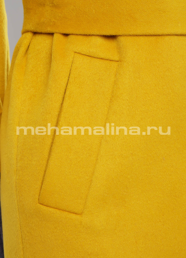 Прямое пальто модель № BP-135 универмаг малина