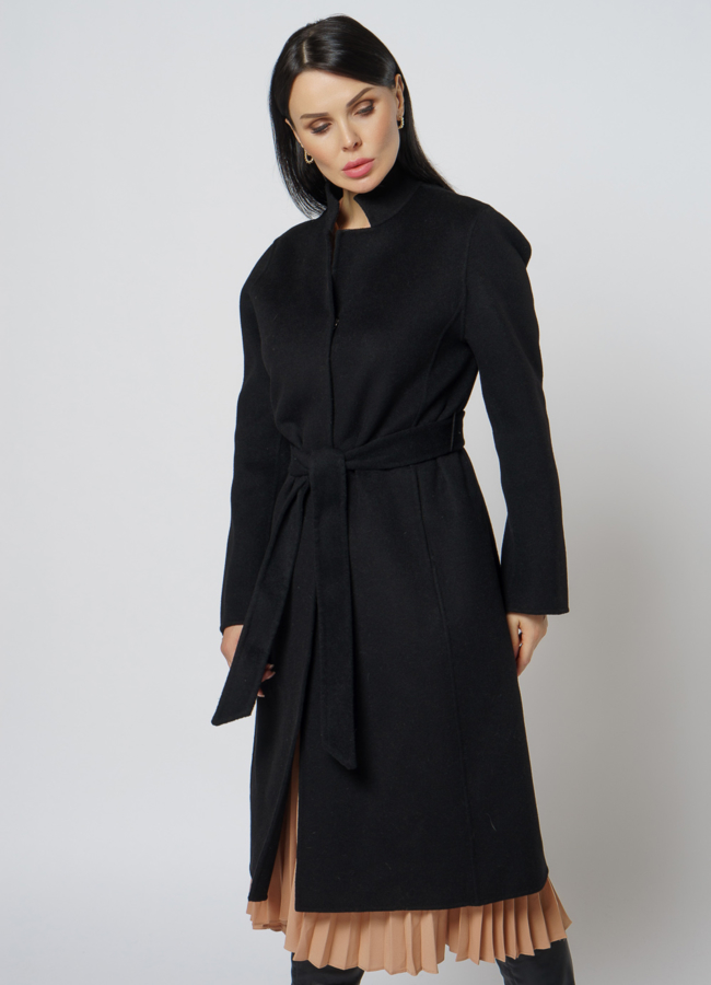 Пальто - жилет с мехом модель № 2300 универмаг малина