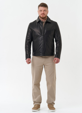 Мужская куртка из натуральной кожи 