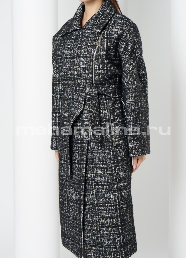 Пальто Aurora на поясе модель № 409 в рассрочку