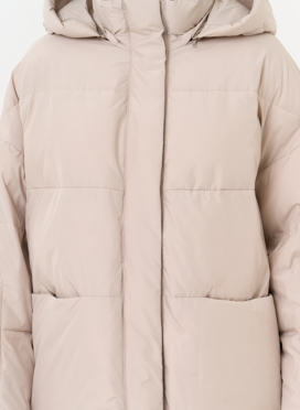 Женский короткий пуховик с капюшоном Женский короткий пуховик с капюшоном