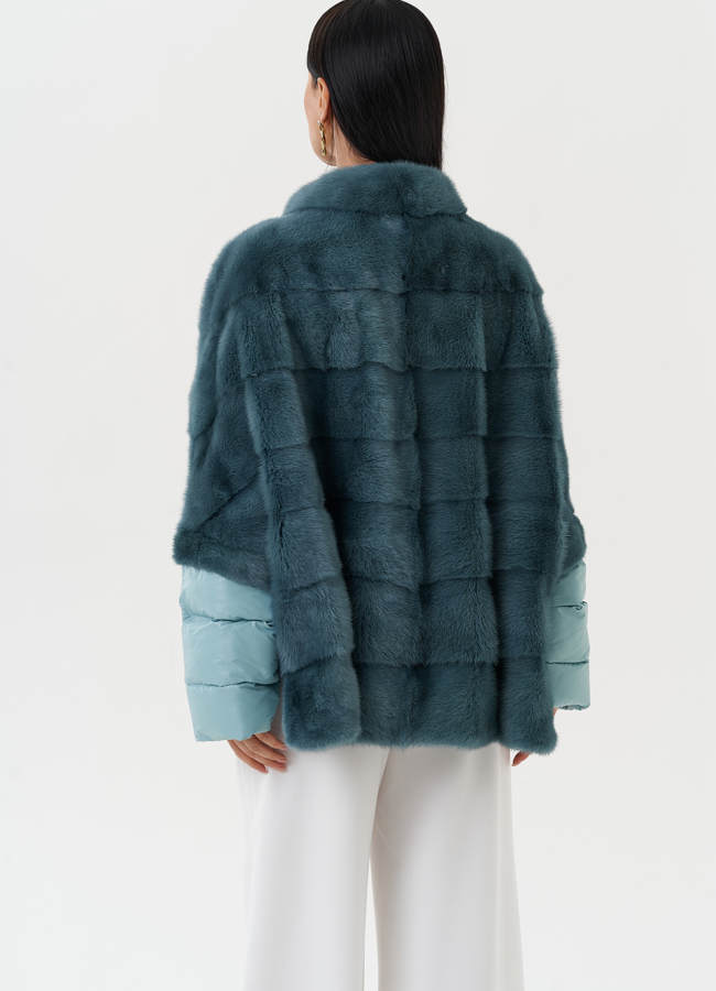 Шуба-трансформер из меха норки модель № 2175 универмаг малина Шуба-трансформер из меха норки модель № 2175 универмаг малина