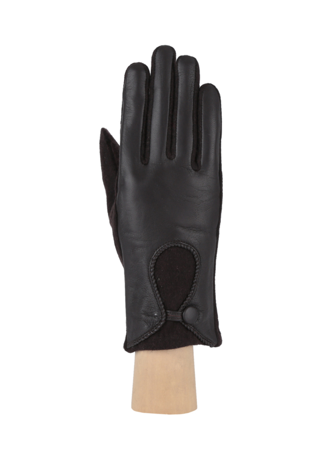 Перчатки модель № А-6 меха малина