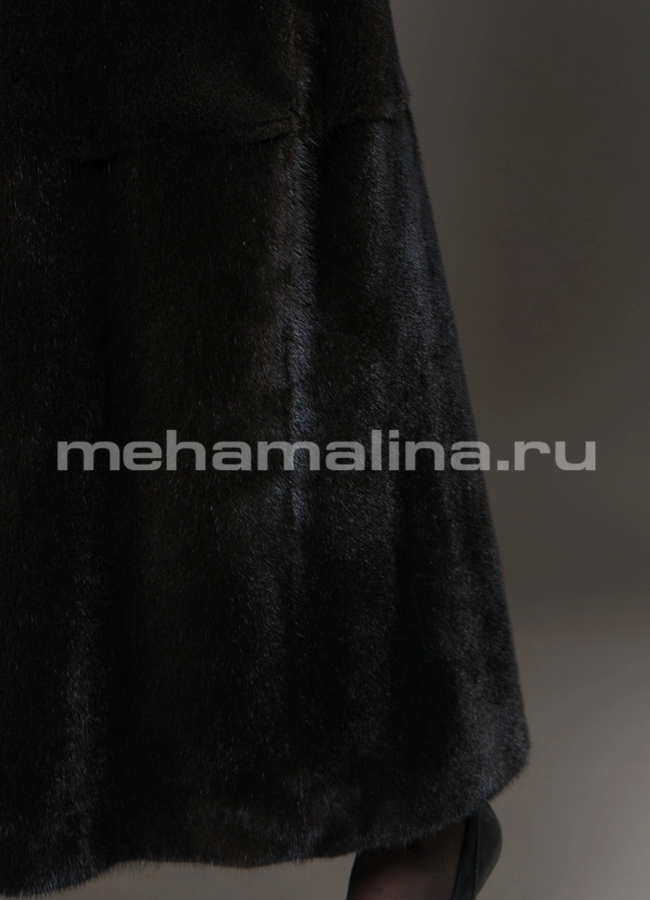 Шуба из норки модель № S-635 универмаг малина