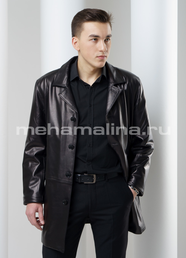 Удлиненная куртка модель № KP-176 универмаг малина