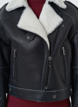 Дубленка из натуральной кожи