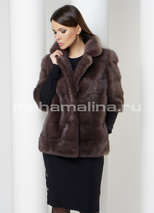 фото Норковая шуба модель № S-591
