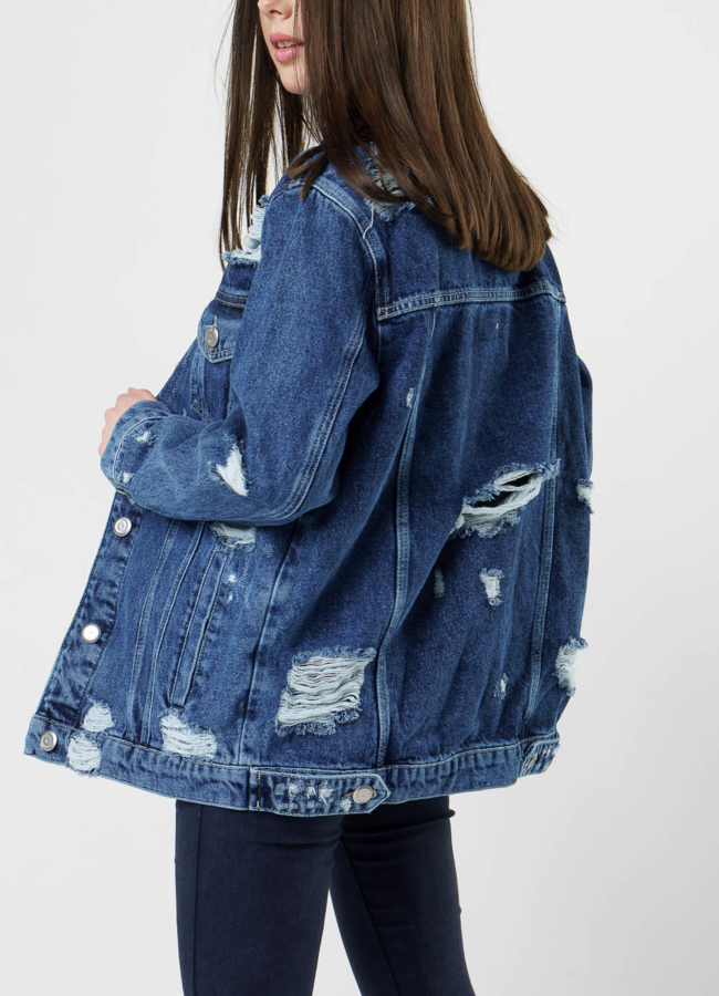 Куртка джинсовая  модель № 376 универмаг малина