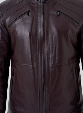 Мужская кожаная куртка 