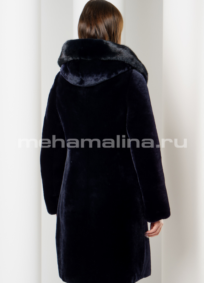 Шуба из мутона модель № S-613 в кредит