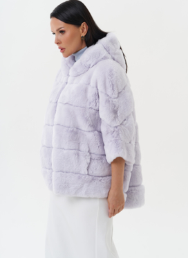 Шуба из меха кролика Шуба из меха кролика