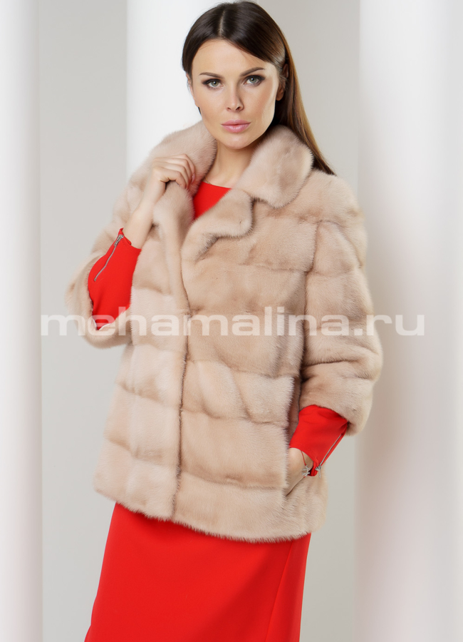 Норковая шуба модель № S-599 в кредит