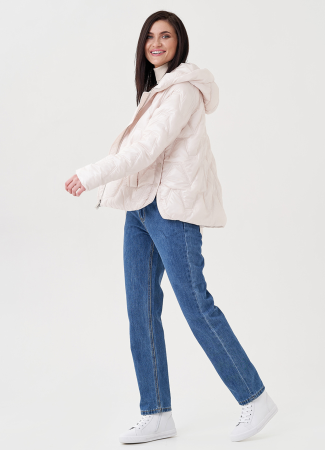 Куртка демисезонная с капюшоном модель № 3608 в кредит