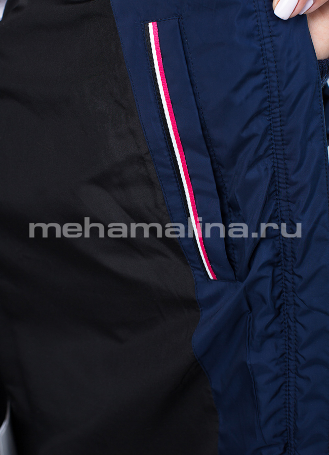 Пуховик женский удлиненный модель № П-288 универмаг малина