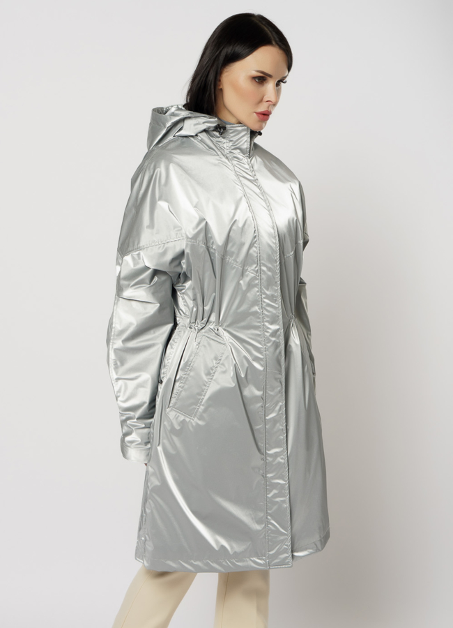 Плащ женский с капюшоном модель № 11446 универмаг малина