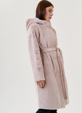 Пальто из искусственного меха