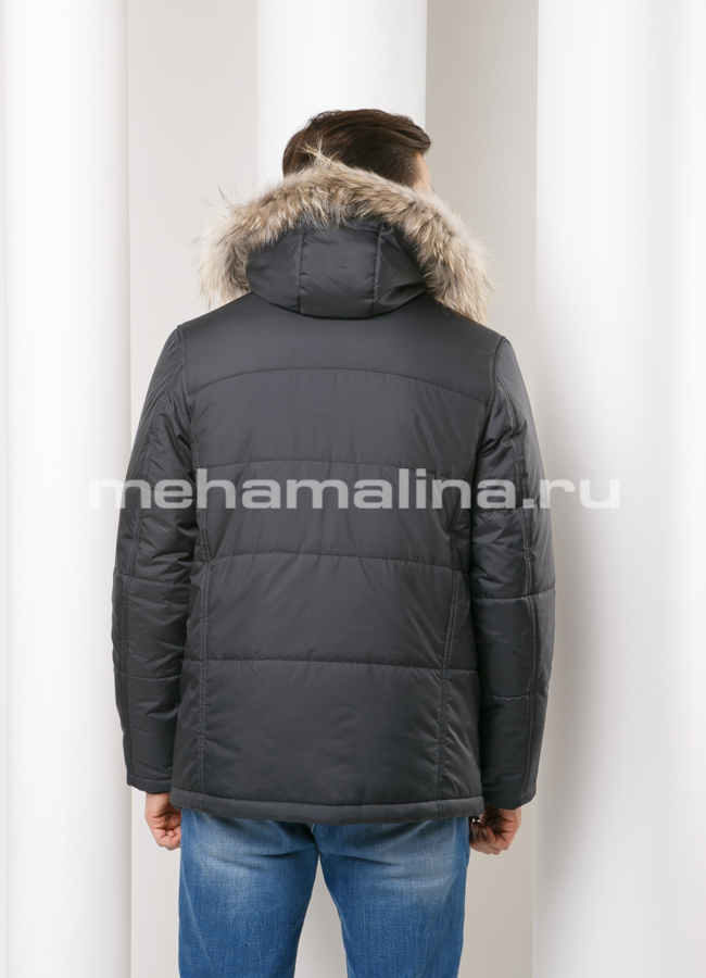 Зимняя куртка на молнии модель № KM-30 в кредит