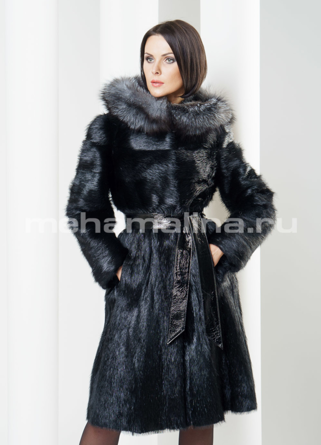 Шуба нутрия 