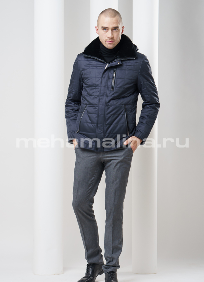 Куртка мужская, на молнии модель № KM-1 в кредит