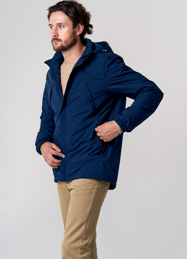 Куртка утепленная с капюшоном модель № MC-159-02 универмаг малина