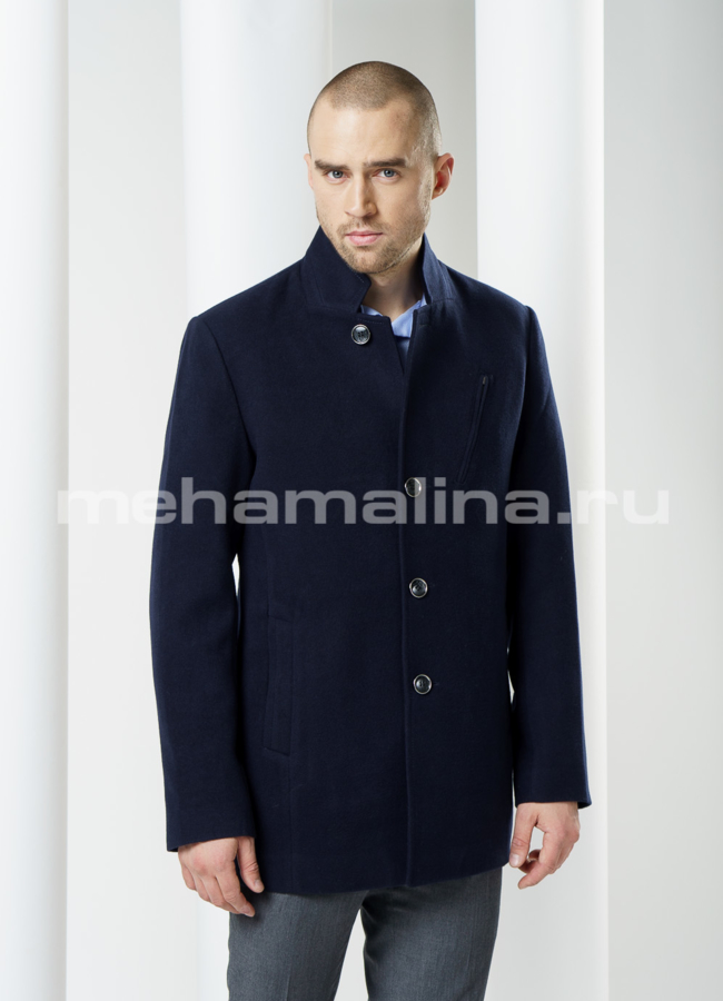 фото Пальто, цвет синий модель № PK-6