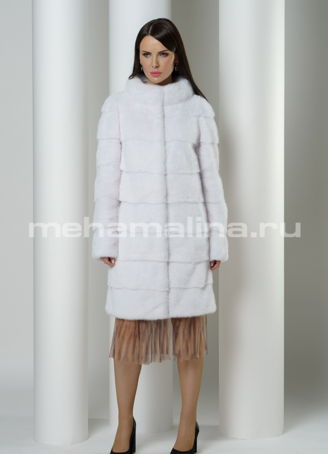 Норковая пудра в цвете жемчуг, поперечная модель № S-765 в рассрочку