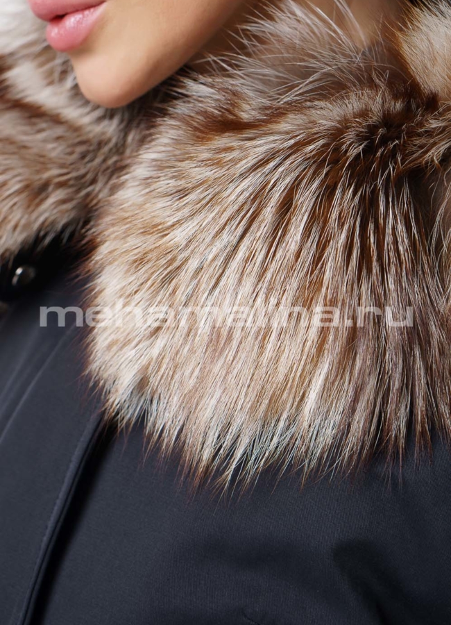 Меховая парка модель № П-165 универмаг малина