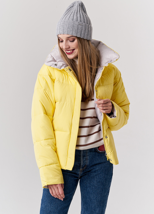 Шапка женская серого цвета модель № 21772 в кредит