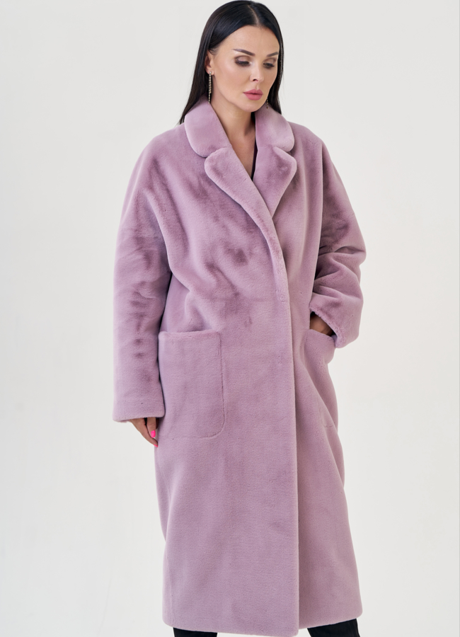 Женское пальто с английским воротником   модель № 23186 в рассрочку