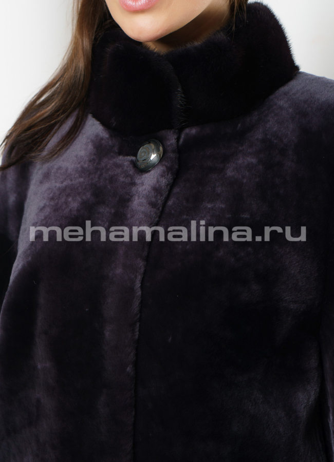 Женская шуба модель № S-614 универмаг малина