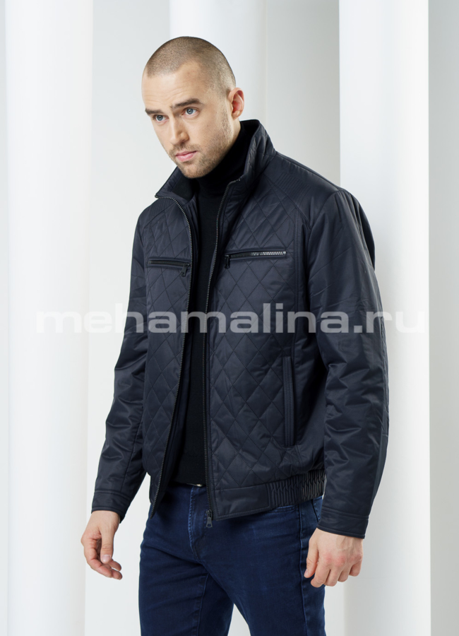 Куртка стеганая, цвет синий модель № KP-98 универмаг малина