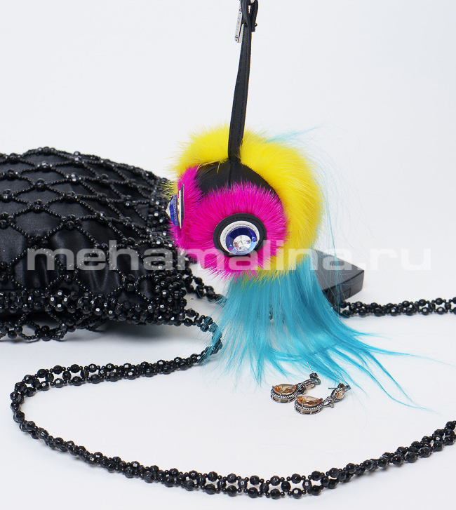 фото Меховой брелок 