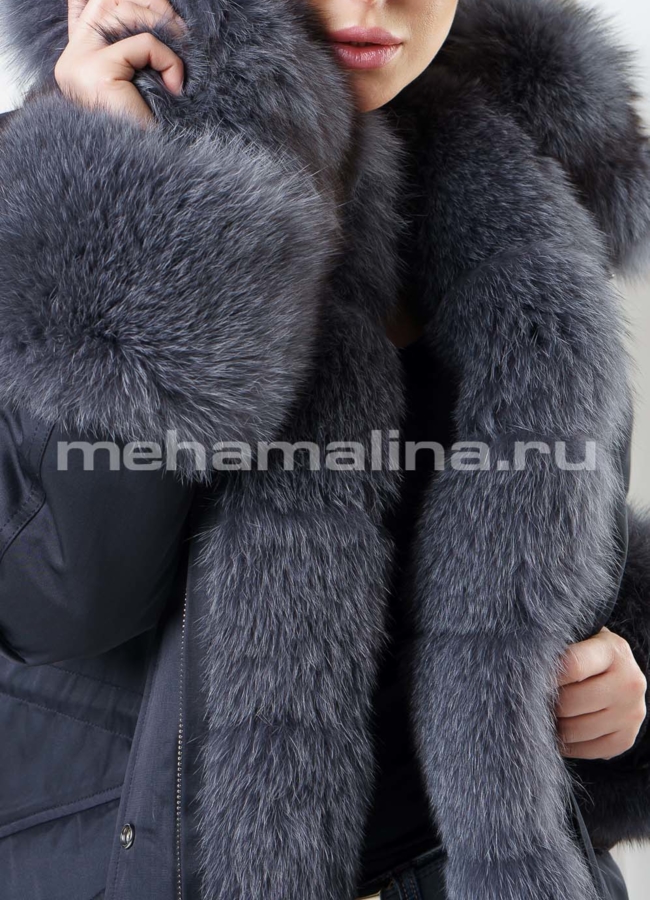 Женская парка модель № П-166 универмаг малина