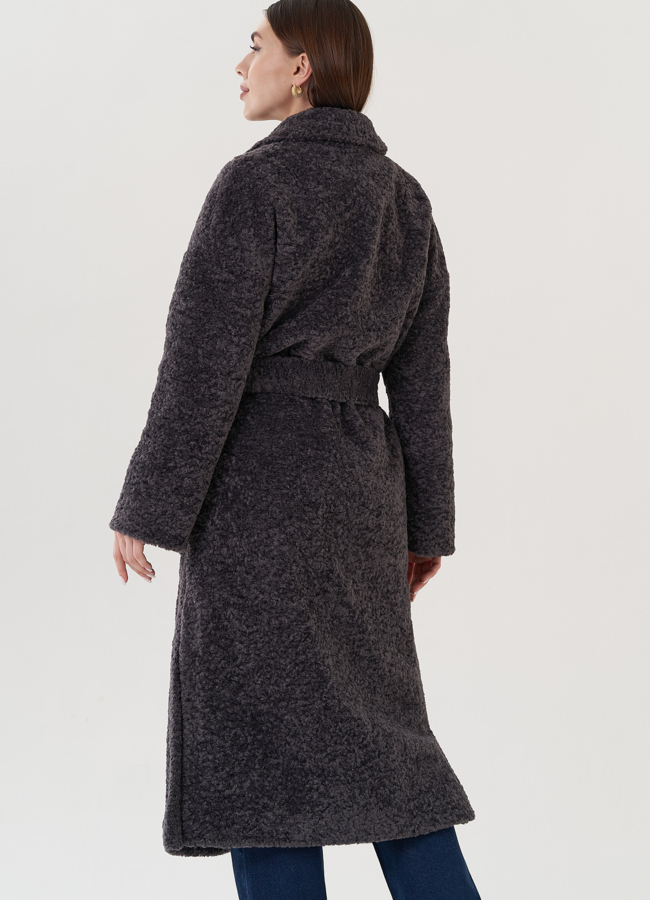 Пальто женское с английским воротником  модель № 25948 универмаг малина