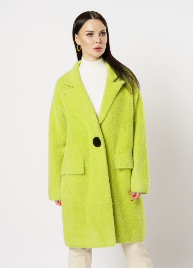 Кардиган салатового цвета модель № 18309 универмаг малина