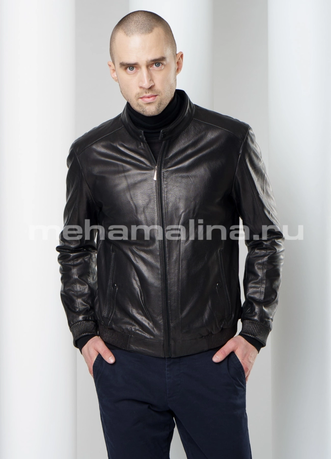 Куртка на резинке  модель № KP-208 универмаг малина