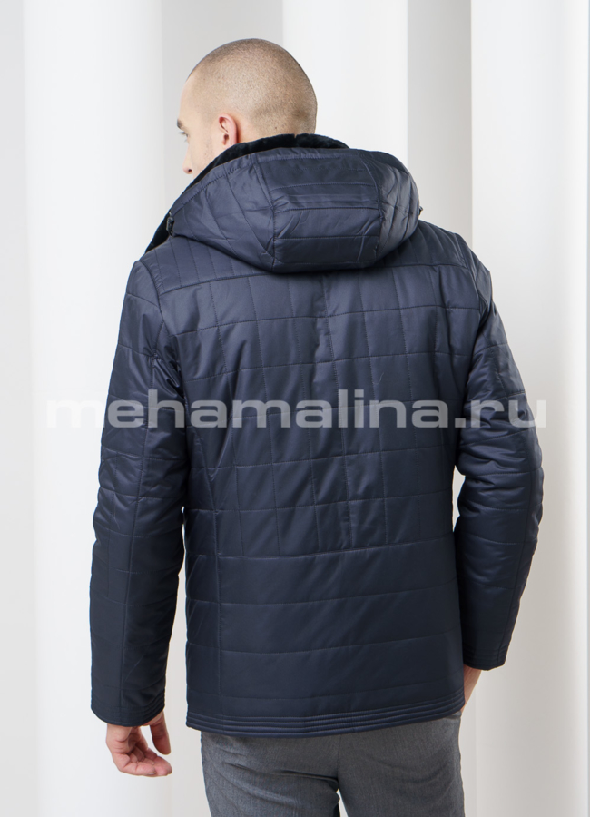 фото Куртка мужская, на молнии модель № KM-1