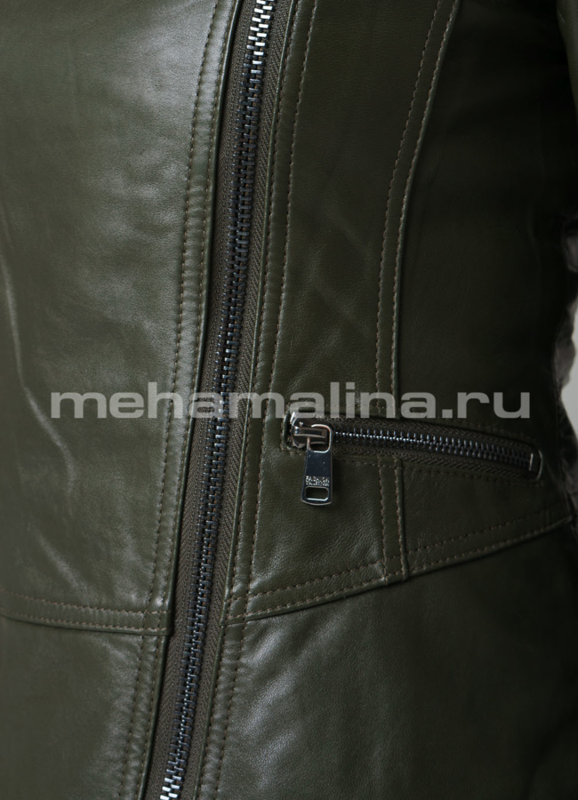 Куртка из натуральной кожи модель № 10632 универмаг малина