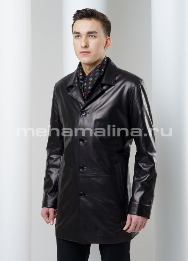 Удлиненная куртка модель № KP-176 универмаг малина