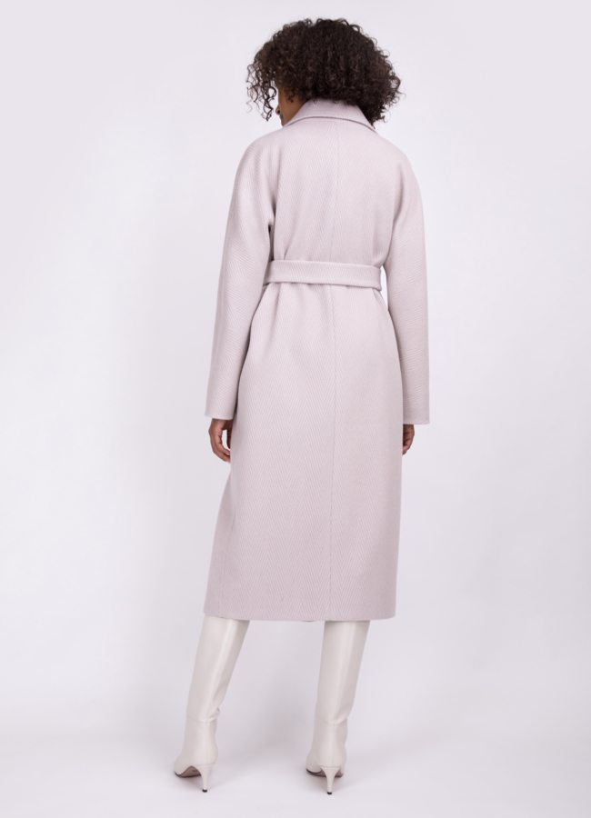 Женское двубортное пальто Electra Style модель № 22420 универмаг малина