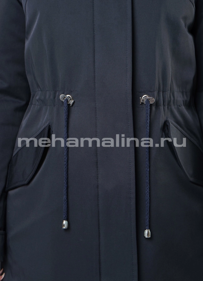 Меховая парка модель № П-165 универмаг малина