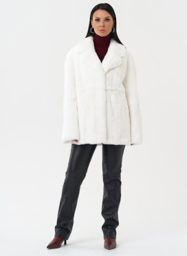 Шуба из меха кролика Шуба из меха кролика